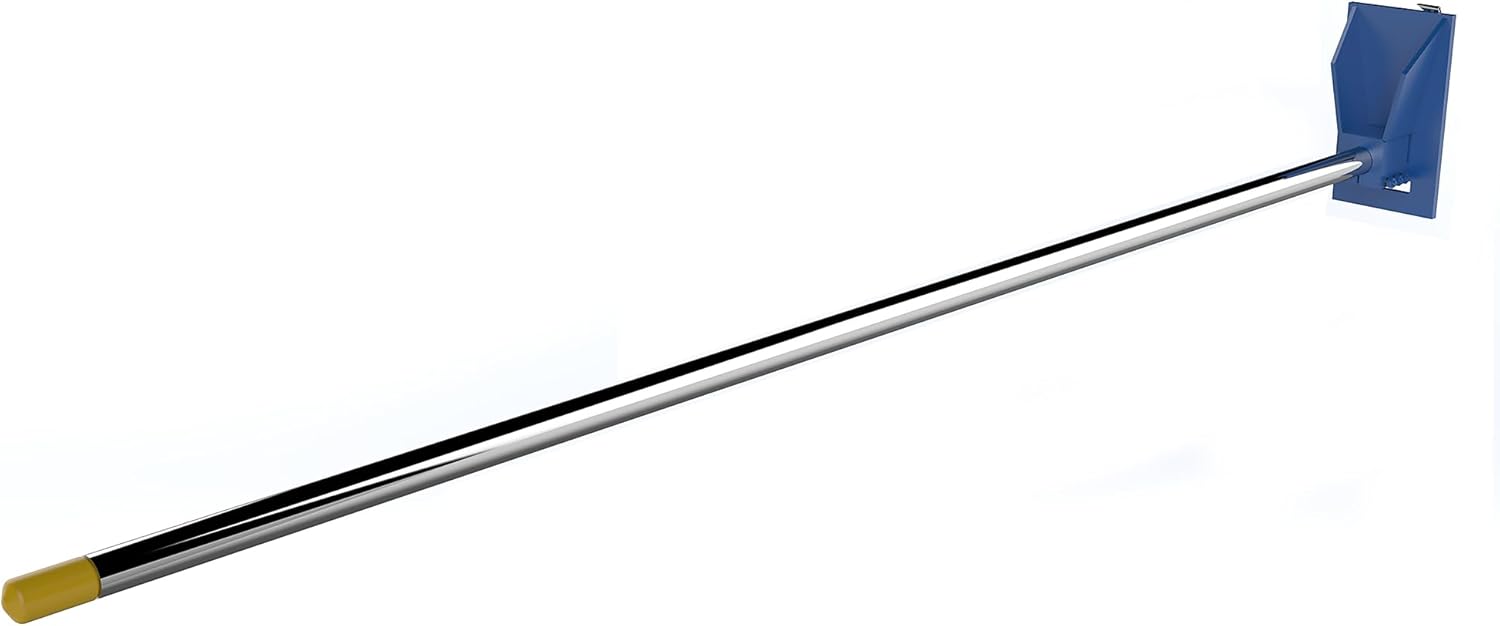 Vestil Rug Ram/Carpet Pole - 144in.L x 2 3/4in. Dia. Carriage Mount (Class 2), Model Number CR-144-2