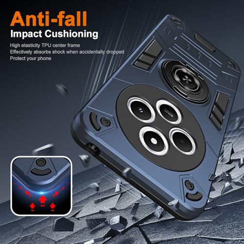 Coque POCO C75 antichoc robuste double couche de niveau militaire - 2