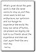 Kühlschrankmagnet, englische Aufschrift"What's great about the geek spirit is that life n.", weiß