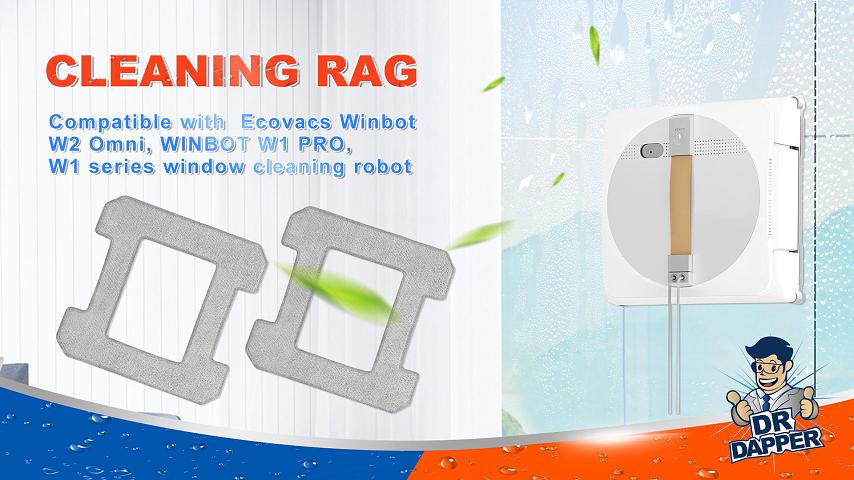 Amazon.com - Cleaning Pads Compatible with Ecovacs Winbot W2/W2