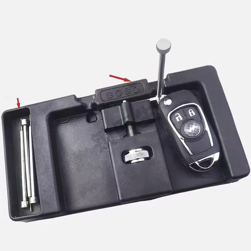 Car Key Pin Removal Tool Car Folding Remote Key Pin Remover Tool Terminal Removal Tool Kit Car Pin Extractor Remove Pin Depinning Tool Connector Pin Removal Tool Pin Pusher Tool（GOSO）