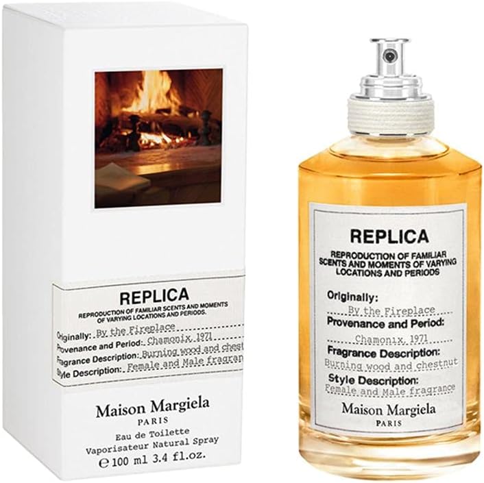 Maison Margiela Replica By The Fireplace Eau De Toilette 100ml, 100 ml (Pack of 1)