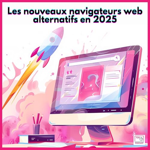 『Les nouveaux navigateurs web alternatifs en 2025』のカバーアート