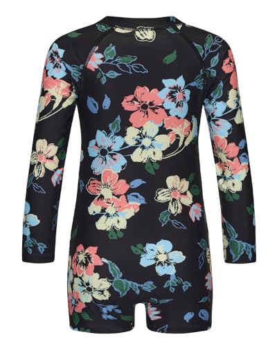 Image of Girls One Piece Swimsuits for Girls Long Sleeve Bathing Suit Sun Protection Rash Guard with Front Zipper 3-16 Years