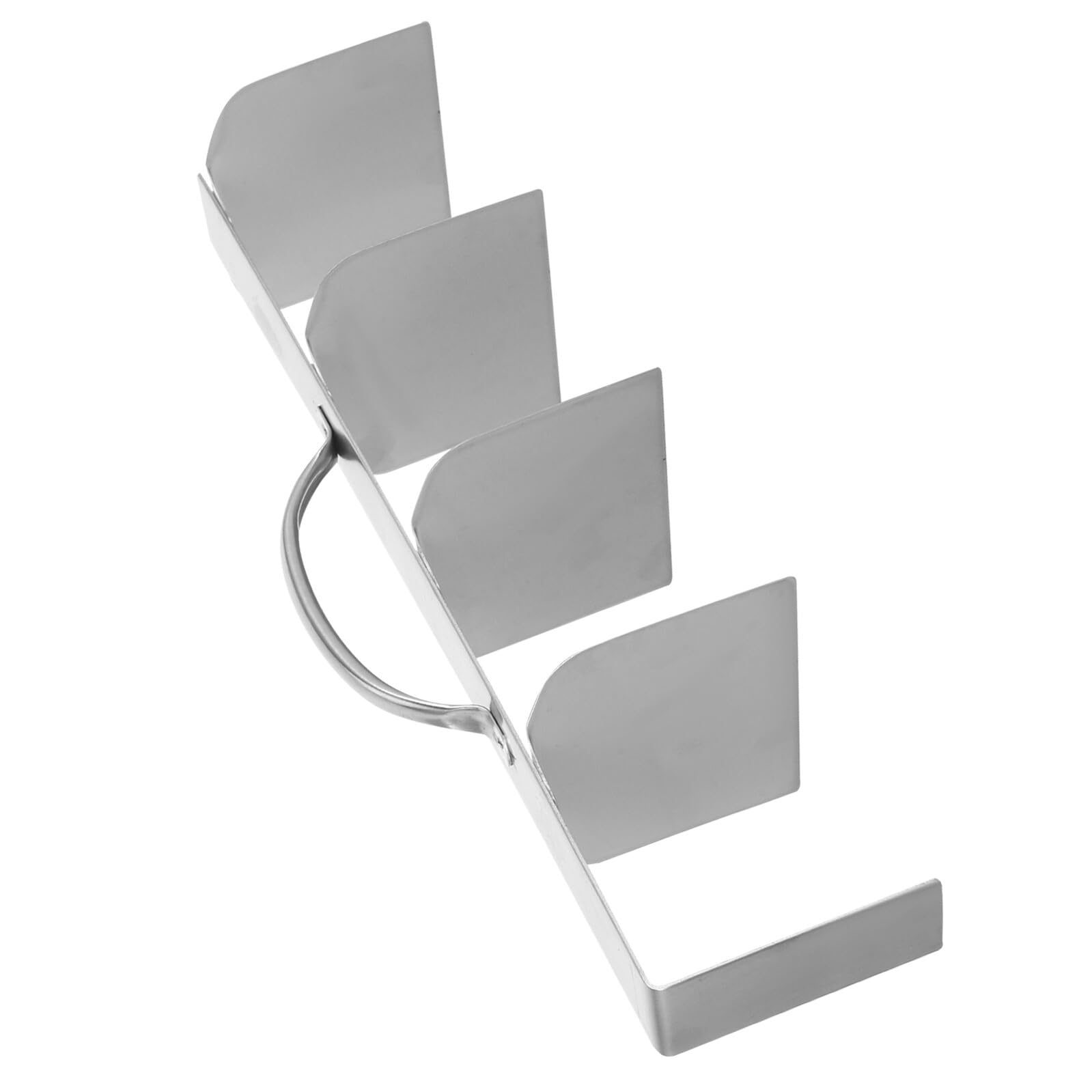 Mikinona Couteau à Tiramisu en Acier Inoxydable Professionnel, Découpe sans Couture, Divise Uniformément en 5 Parts, Accessoire de Pâtisserie Ergonomique pour Desserts et Occasions