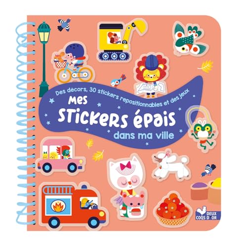 Mes stickers épais - Dans ma ville