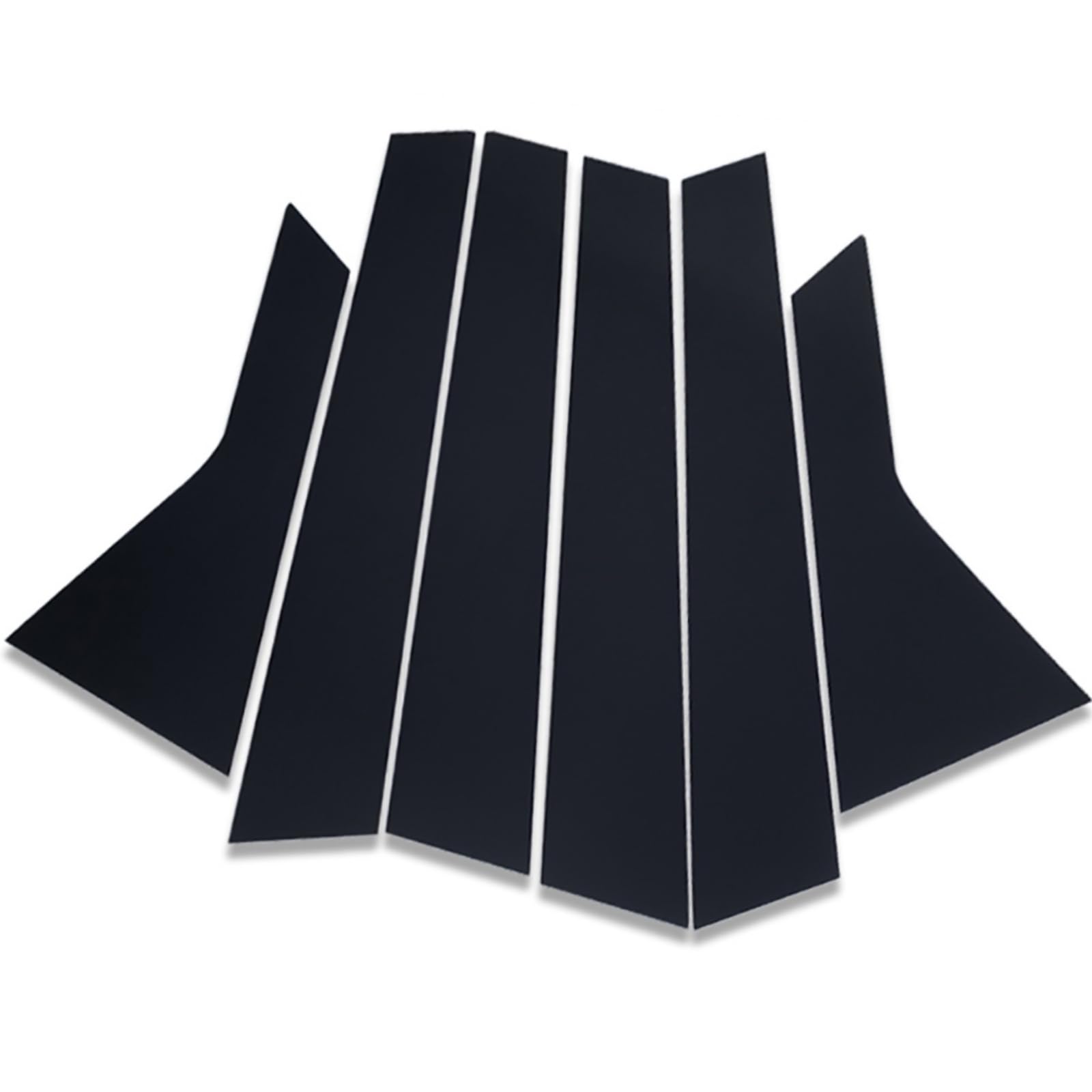 Cubiertas de postes de pilar para Honda HRV 2015-2021 en acabado negro brillante 8