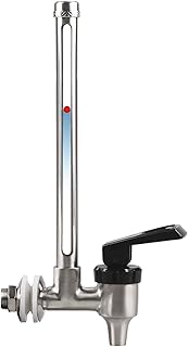 MUGLIO 7-inch Stainless Steel Sight Glass with Clear View Water Level for Travel Berkey and Big Berkey Gravity Fed Water Filter Systems and Other Gravity Filter Tank