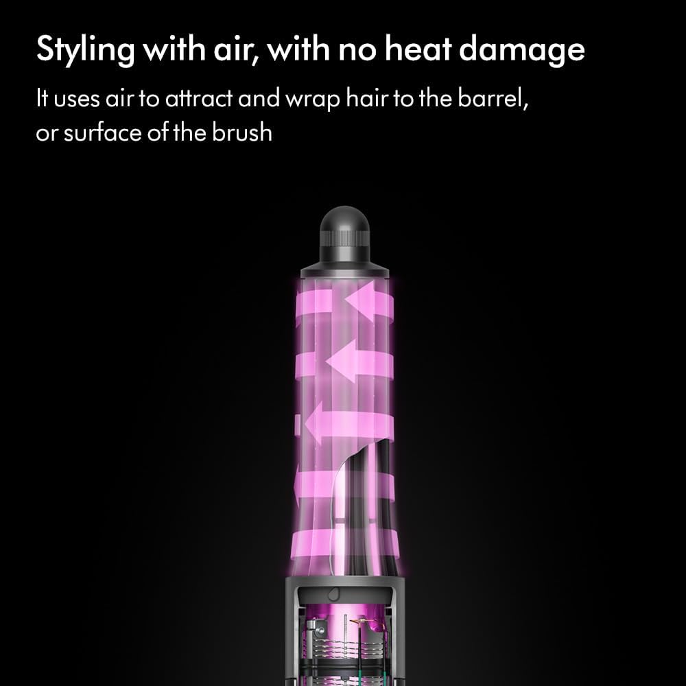 DYSON Airwrap Complete Long Curling Iron With 6 Accessories Prussian Blue/Rich Copper HS05 Blue/ROSE - International Version