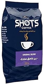 خليط من القهوة التركية المحمصة تحميصًا عاديًا شوتس - 250 جرام ، غير منكه أرض جعبة