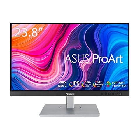ASUS ProArt PA247CV - Monitor Profesional Full HD con DisplayPort y USB-C Cover
