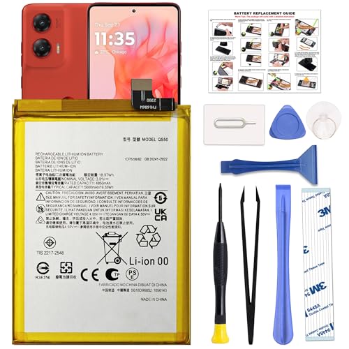 Image of GREEN FUSION New Cellphone Replacement Battery Compatible with Moto G Stylus 2024 XT2419 Series, with Tools & Guide