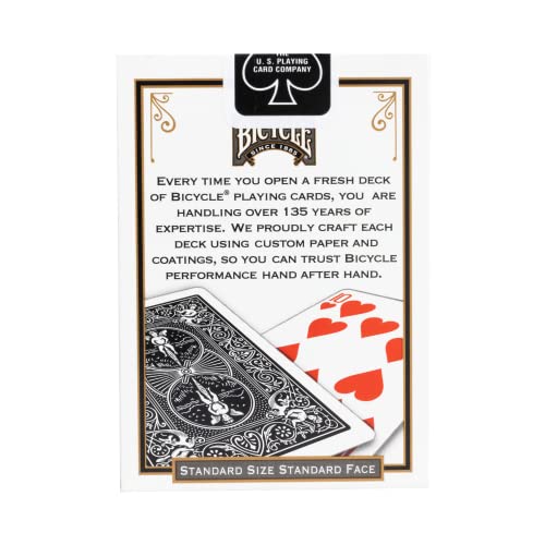 Bicycle Bourbon Barajas de Poker Brown y Black Standard miniatura 7