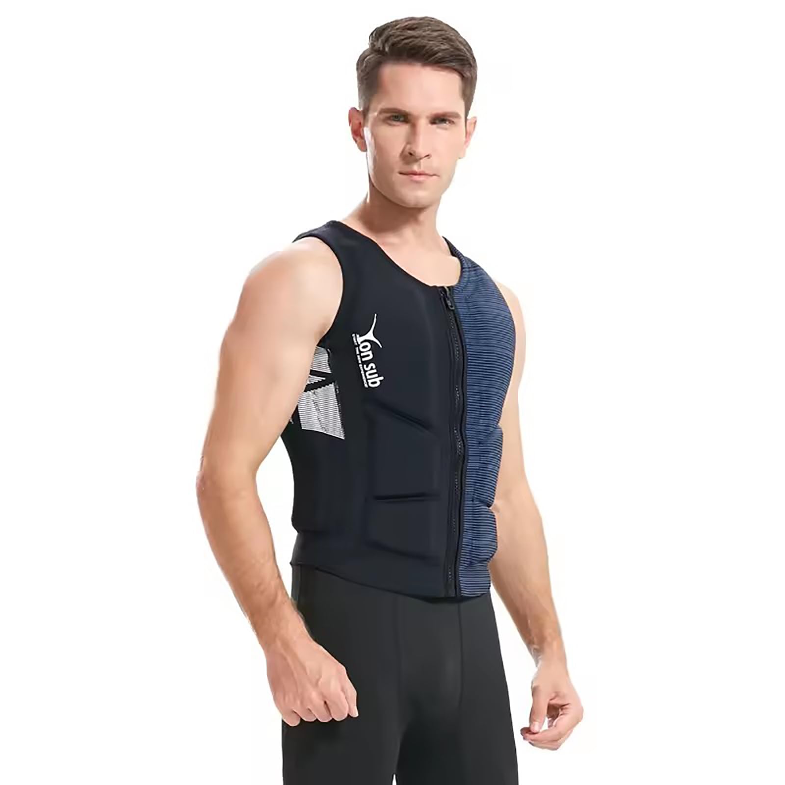 Gilet in neoprene Impact per adulti, progettato per wakesurf e skimboard, ideale per canottaggio, rafting, surf e tutte le attività sportive acquatiche