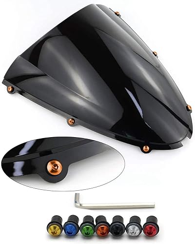 Miniatura 8 de WYNMOTO Kit de tornillos de carenado, tornillos, tuercas, arandelas, clips, kits de montaje, pernos de parabrisas aptos para Yamaha YZF R3 R25