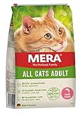 MERA Cats All Cats Lachs, Trockenfutter für ausgewachsene Katzen, getreidefrei & nachhaltig, Katzentrockenfutter mit hohem Fleischanteil, 10 kg