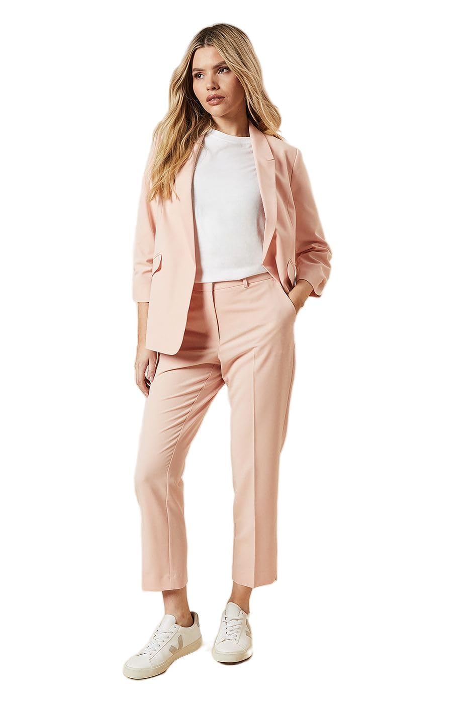 Dorothy Perkins Women's Blush ’S Ankle Grazer Trousers
