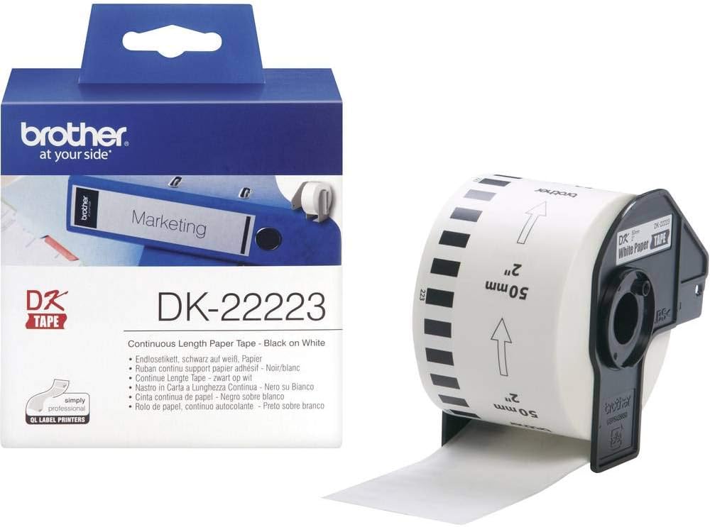 Huismerk Brother DK-22223 Continue Labels (50mm x 30,48m