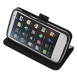 Mit Fächern für Kreditkarten und Geldscheine