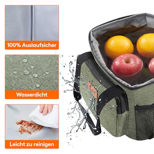 Lifewit Kühltasche klein, Isolierte Cooler Bag, Lunchtasche 9L 12 Dosen – Ansicht 5