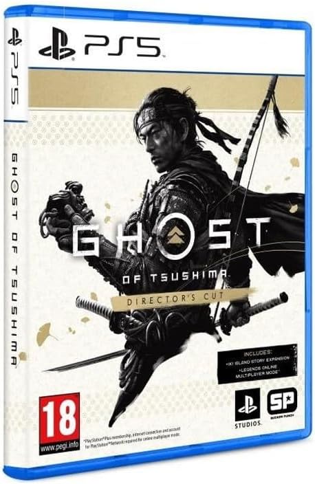 PlayStation SONY PS5 GHOST OF TSUSHIMA DIRECTOR'S CUT- PS5, Black, 10GHOCU2