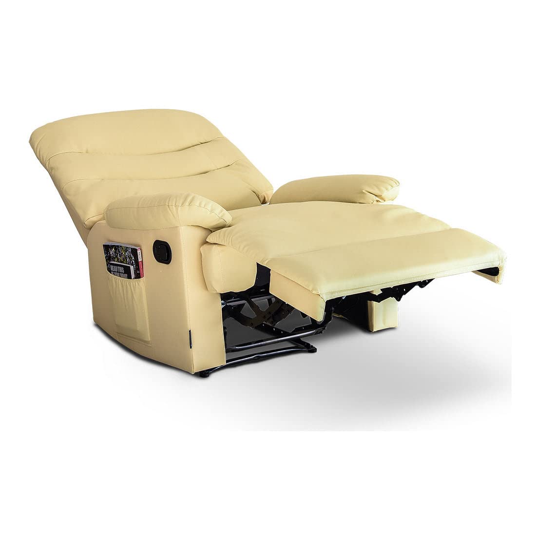 Astan Hogar Sillón Relax con Reclinación Manual, Masaje Y Termoterapia, Modelo Roma AH-AR30200CR