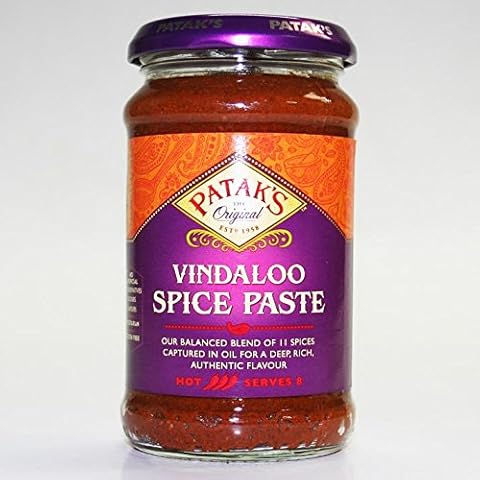 Pataks PAT-VIN Vindaloo Curry Paste - 6 x 283g Cover