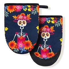 Mexican Day Flowers Skull