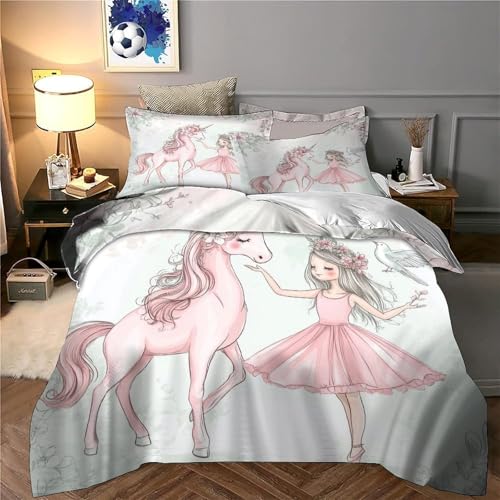Housse de couette licorne hypoallergénique pour ado sensible - 6