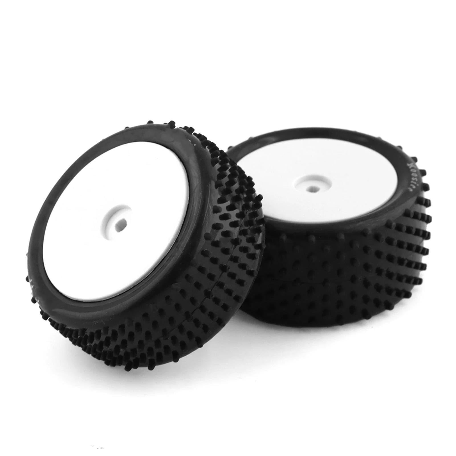 Neumáticos RC para 144001 144010 124019 104001 para HSP para HPI 1/10 RC Car Accesorios 4 Piezas 86 Mm Todoterreno para Neumáticos para Buggy