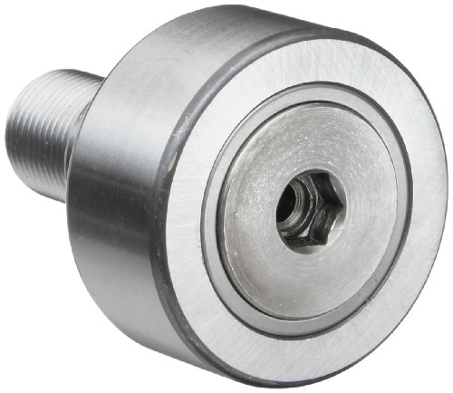 INA nukre90 Cam-Anhänger, Stud Typ, unversiegelte, Exzenter, metrisch, Stahl, der 90 mm Durchmesser, DER 35 mm Breite, 63 mm Ohrstecker Länge, 100 mm Länge, 30 mm Ohrstecker Durchmesser