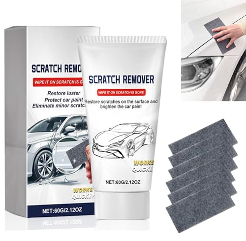 Upgrade Nano Sparkle Cloth Car Scratch Remover, 2024 New Nano Sparkle Cloth and Car Scratch Repair...