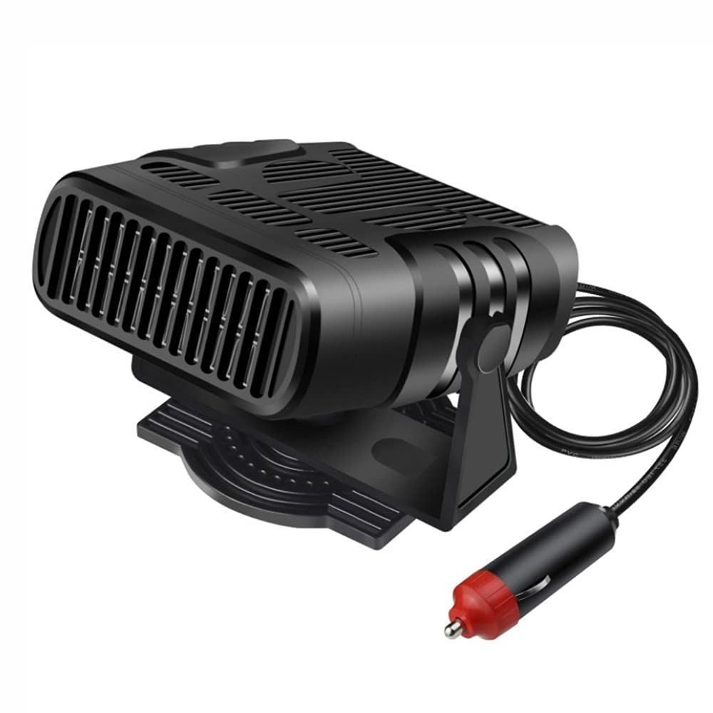 Riscaldatore Auto 12V Portatile 2-in-1: Sbrina E Riscalda In 5 Minuti! (Nero) - Foto 7