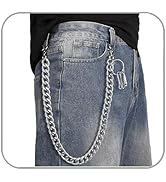 K-Good Jewelry ウォレットチェーン PPM-19 Amazon.com: Wallet Chain Punk Jeans Chain Pants Chain Belt Chain