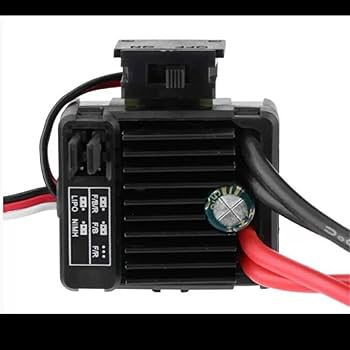 Amazon | 《 》 ラジコン ブラシ 用 アンプ ESC 1060 モーター フタバ