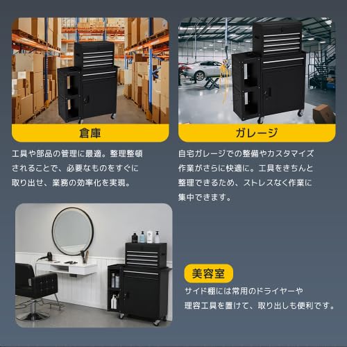 Amazon.co.jp: プロ仕様 3WAY 鍵付き ツールキャビネット 作業台 耐 Amazon.co.jp: プロ仕様 3WAY 鍵付き ツールキャビネット 作業台 耐