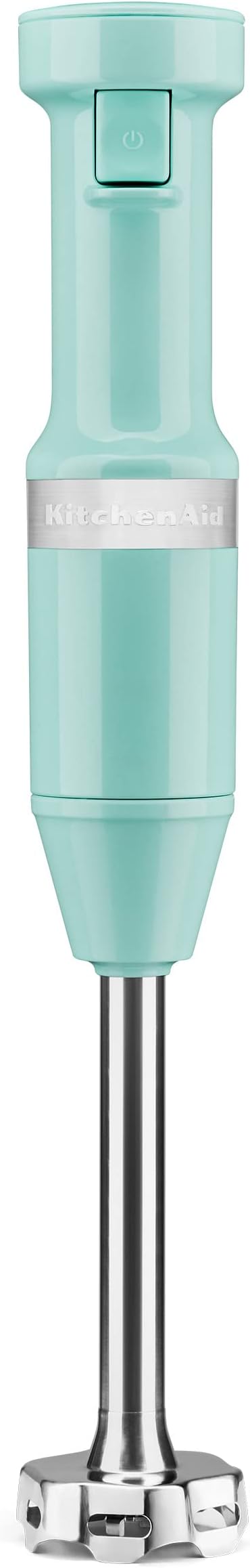 KitchenAid KHBV53IC Variable Speed Corded Hand Blender, Ice, 8 in