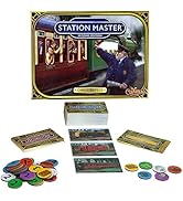 Calliope Games Station Master - Railroad Strategy Board Game for Family Game Night 