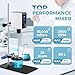 Crispaire Overhead Stirrer for Lab – 20L High Viscosity Mixer (10,000 cP), 100-2000 RPM Digital Stirrer with LCD Display, Timer, Torque Boost & Beaker Clamp for Chemistry, Biology, Research