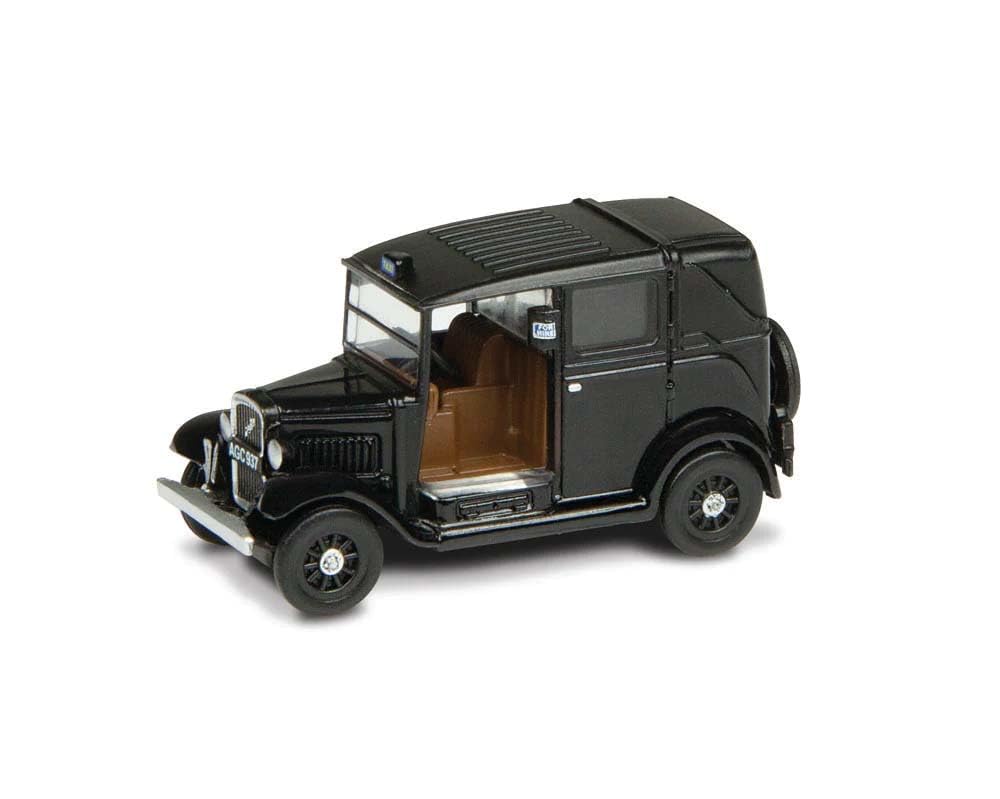 Oxford Diecast 120AT001 Austin Taxi Black TT Gauge