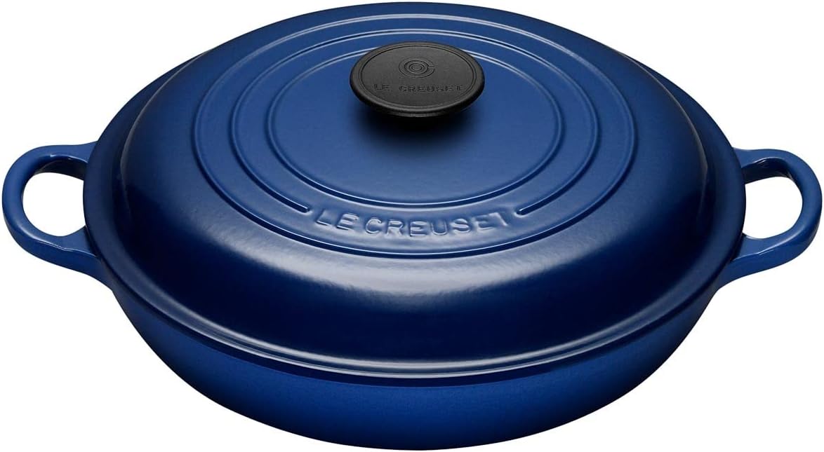 Le Creuset Enameled CastIron 21/4Quart Buffet Casserole (Cobalt