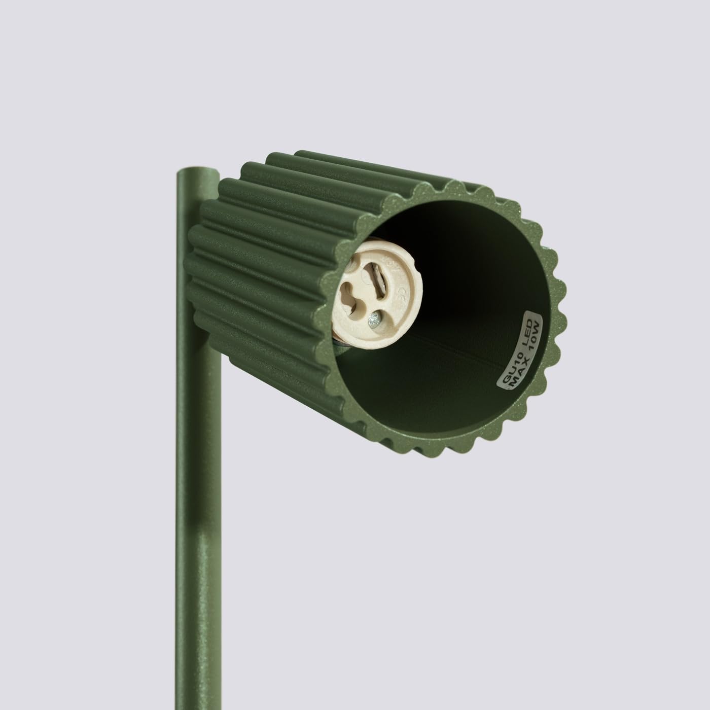 Sollux Lighting Lampada Da Scrivania Lampada Da Comodino In Alluminio 14,5 x 19,5 x 43 cm Karbon Verde Oliva