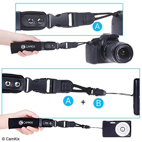Wrist Straps for DSLR and Compact Cameras - 3 Pack - Ext