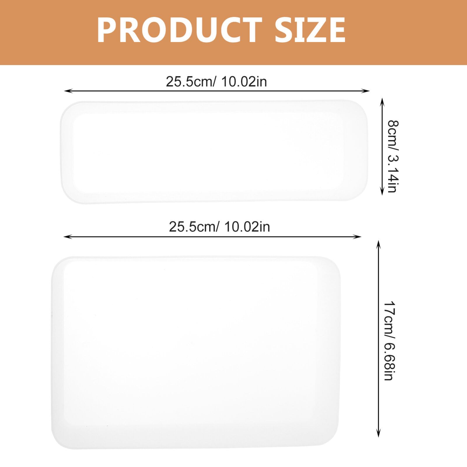 Angoily Organizzatore Cassetto Divisore per Cucina e Ufficio Comparti Plastico per Uso da Tavolo e Accessori da Cucina