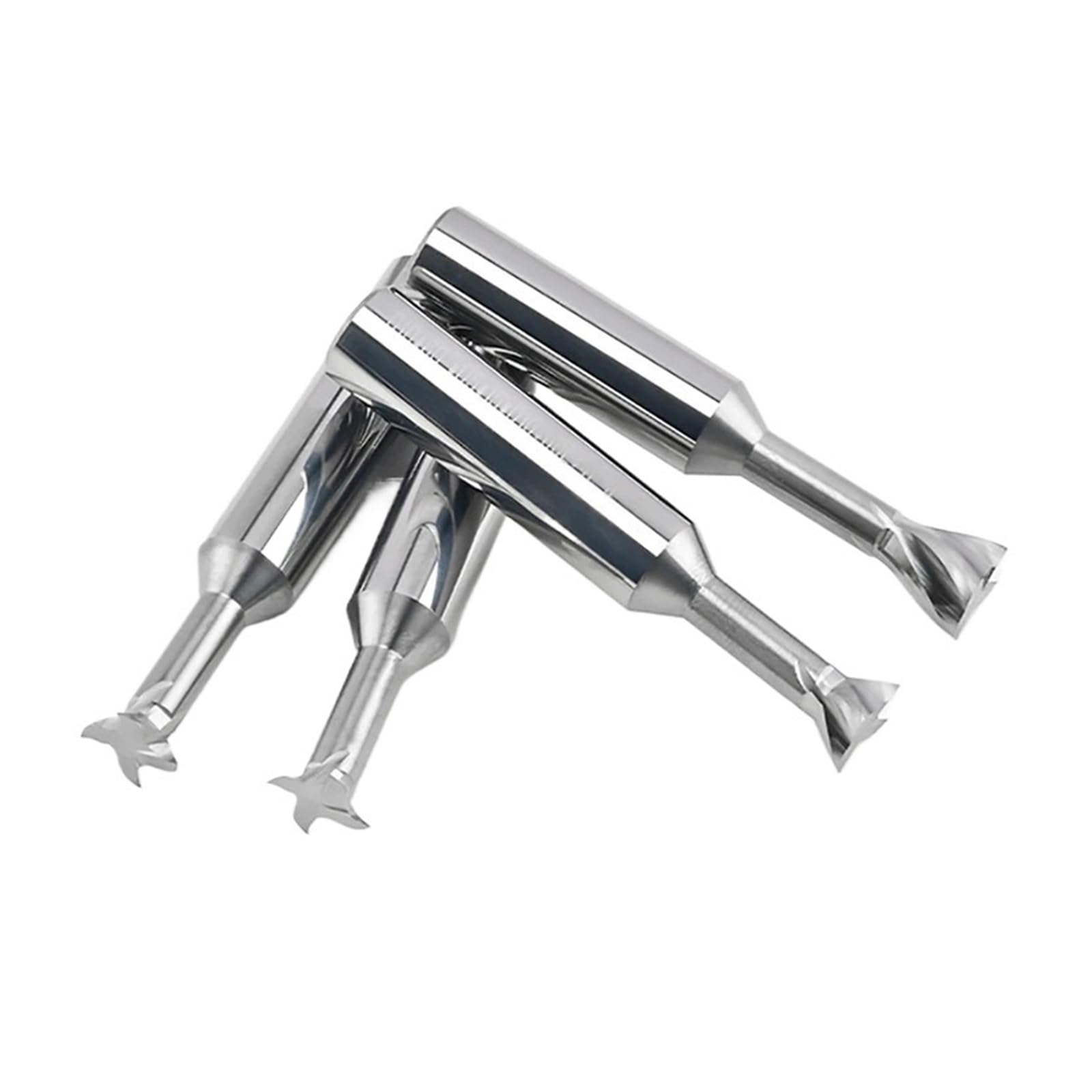 T avec alliage dur acier tungstène fraise à queue d'aronde carbure, 30°, 45°, 60°, 75°, 4mm, 6, 8, 10, 12, 14, outil usiné tungstène pour acier et aluminium (3 mm, COATED_30 DEGREE)