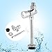 GOTOTOP Toilet Urinal Flush Valve Button Type Manual Delay Automatic Shutoff Bathroom Urinal Valve 1/2 inch Outlet Connection 0.8 (Mpa)