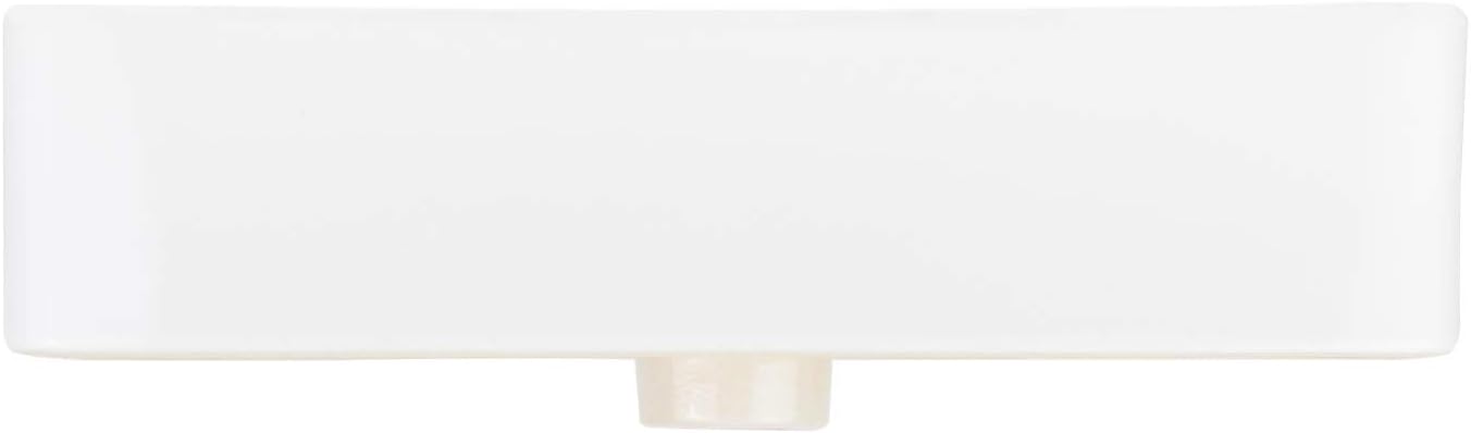Signature Hardware 447957 Hibiscus 20" Fireclay Vessel Bathroom Sink with Single Faucet Hole