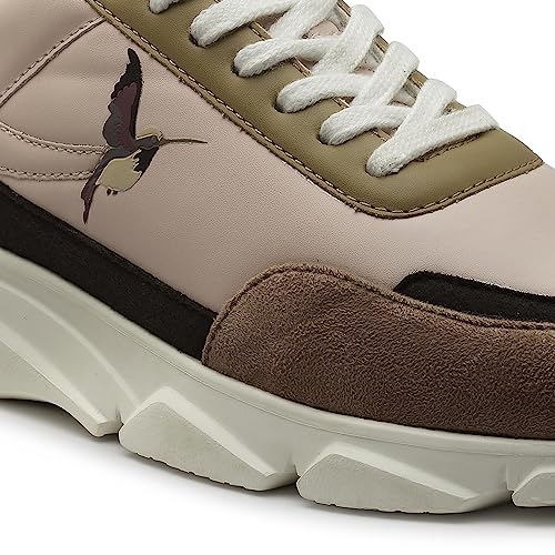 Image of SOLETHREADS Birdie Printed Sneaker for Women| Fashionable |Lightweight| Comfortable | Trendy | Lace-up | Cushioned Insole | Premium Casual Shoes for Women