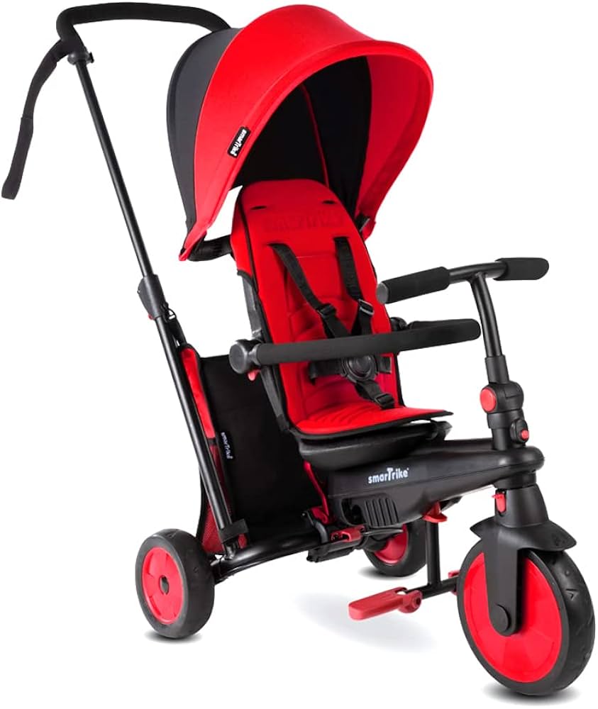 smarTrike 赤黒 三輪車 smart rike(スマートトライク)の三輪車｜2019年08月25日