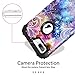 Casetego for iPhone 8 Plus Case,iPhone 7 Plus Case,Floral Three Layer Heavy Duty Hybrid Sturdy Shockproof Protective Cover Case for Apple iPhone 8 Plus/7 Plus,Purple Mandala